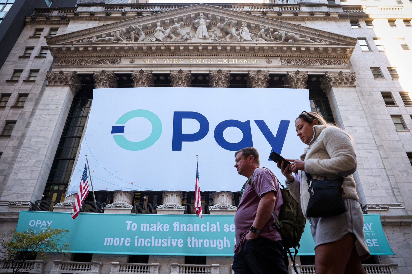 OPay IPO at the NYSE in New York